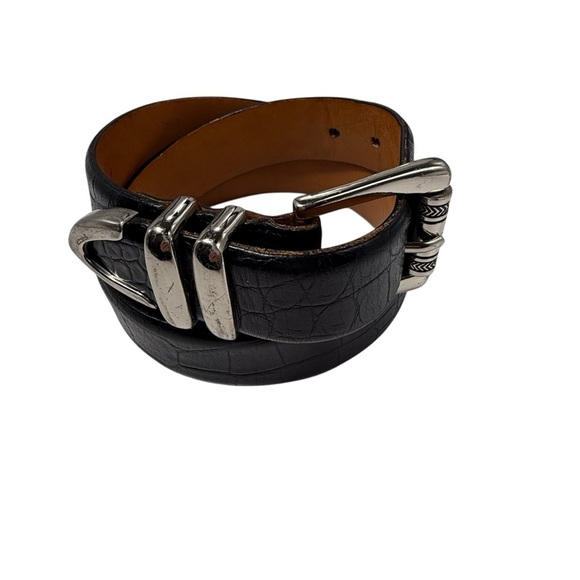 Martin Dingman All Gator grain calf 22200  handmade in USA alligator size 38 - Picture 1 of 5